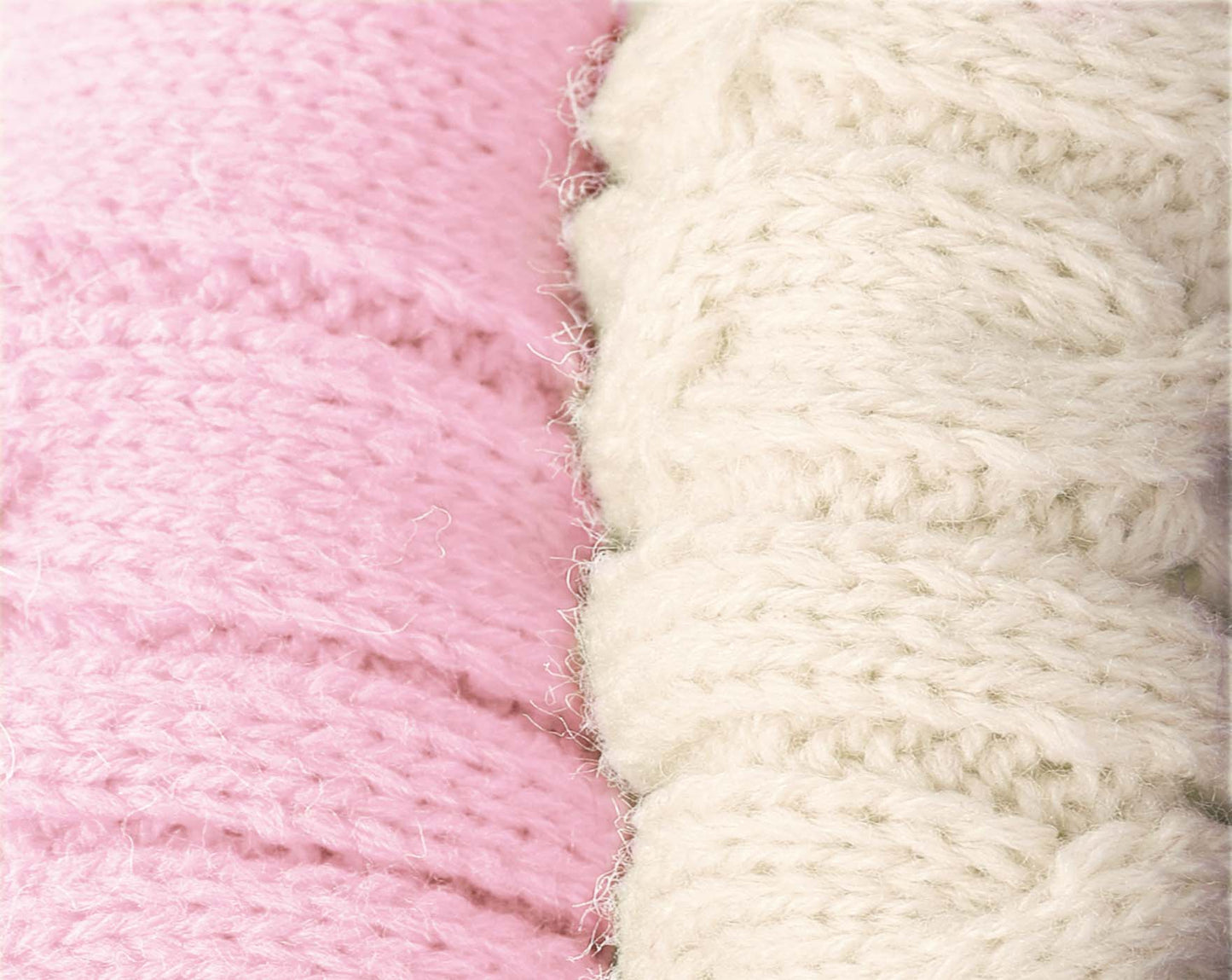Roseelk 2 Pack Dog Sweaters for Small Dogs - Puppy Medium Warm Clothes in Winter, Turtleneck Pullover Design for Boy Girl Pet, Doggie, Cat, Kitten Chihuahua Bulldog Pug Beagles (XS, Pink, Beige)