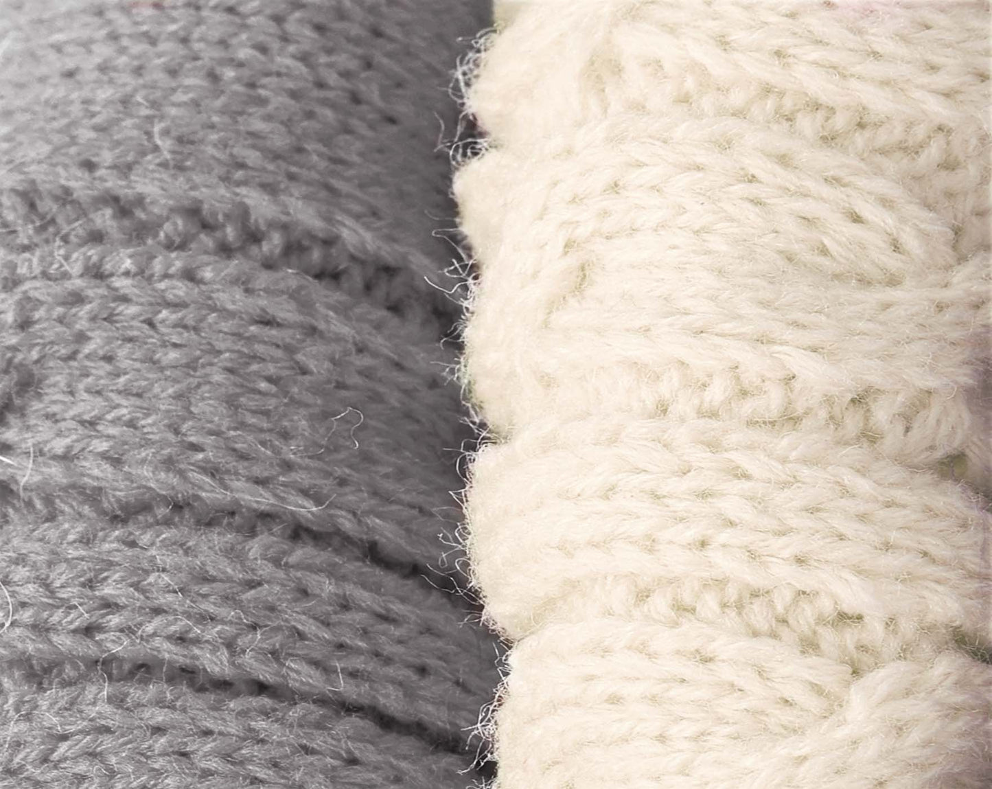 Roseelk 2 Pack Dog Sweaters for Small Dogs - Puppy Medium Warm Clothes in Winter, Turtleneck Pullover Design for Boy Girl Pet, Doggie, Cat, Kitten Chihuahua Bulldog Pug Beagles (XS, Pink, Beige)