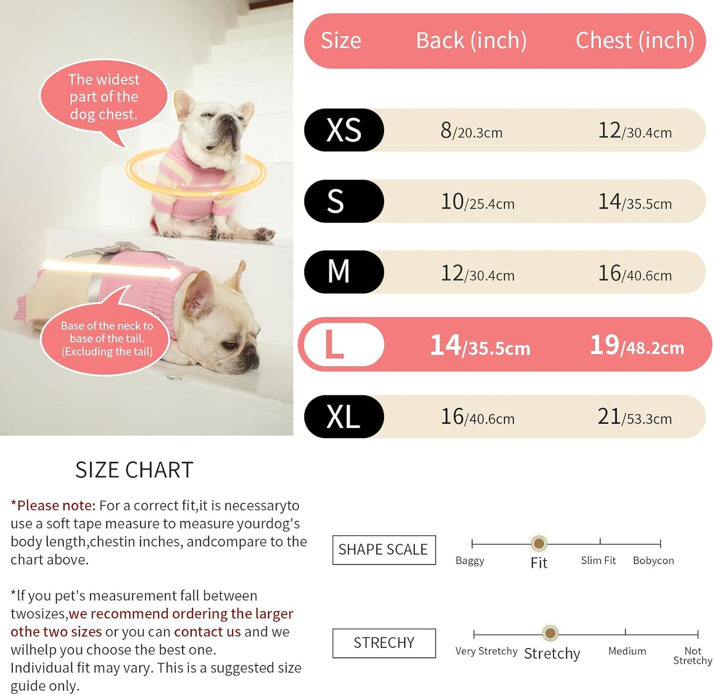 Dog Sweater for X-Large Size Dog - Puppy Gift Medium Large Warm Clothes in Winter, Turtleneck Pullover Design for Boy Girl Pet, Doggies, Cat, Weiner Pug Bulldog Beagles