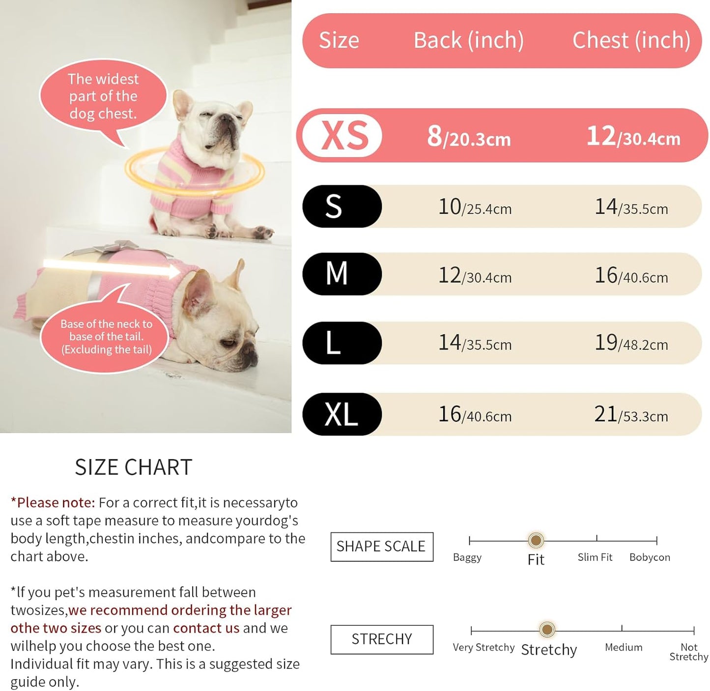 Dog Sweater for X-Large Size Dog - Puppy Gift Medium Large Warm Clothes in Winter, Turtleneck Pullover Design for Boy Girl Pet, Doggies, Cat, Weiner Pug Bulldog Beagles